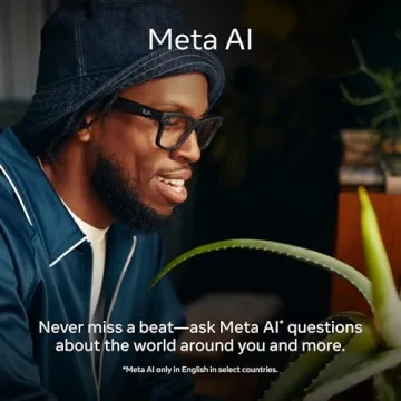 Ray-Ban Meta Smart Glasses with Camera and Audio Technology