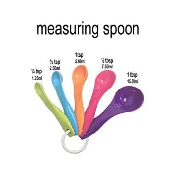 Silicone Rolling Pin for Baking Non-stick Surface Wooden Handle 15.15x2.17 inch with Free Measure Spoon(Blue)