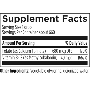 Shop Designs for Health B12 + Folate Drops for Family Health