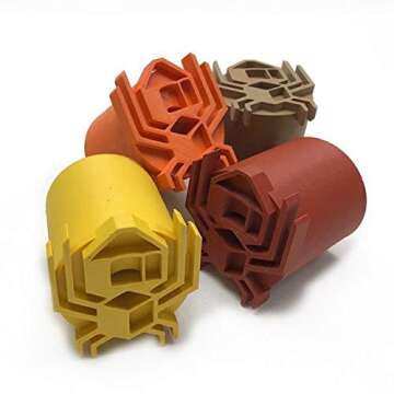 SpiderMaker 3D Matte PLA Filament - Matte Finish with Incredible Vibrant Colors - Compatible with Ba...