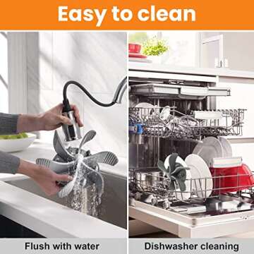 Dog Food Bowls Slow Feeder,Slow Feeder Insert for Dog Bowl ,Compatible with Regular and Elevated Dog Bowls