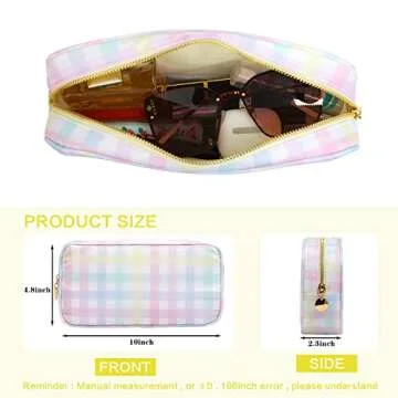 Cute Travel Cosmetic Bag for Women by MONOBLANKS