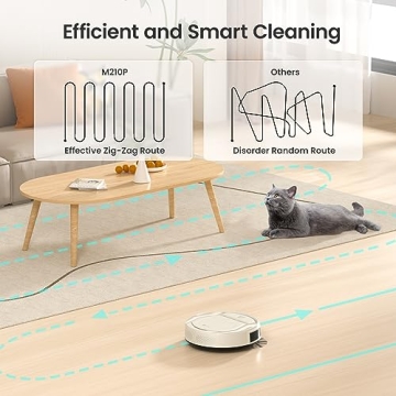 Lefant M210 Pro Robot Vacuum 2200Pa Suction WiFi Alexa Control