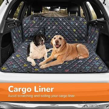 URPOWER Waterproof Dog Seat Cover for Safe Travel