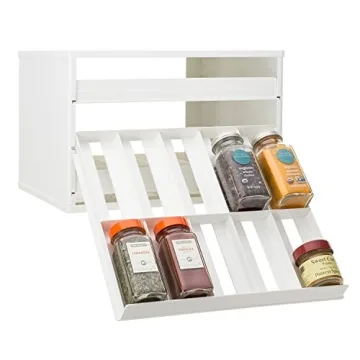 YouCopia SpiceStack Organizer Universal Drawers White
