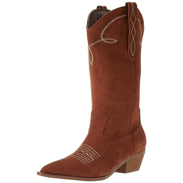 Stylish Cognac Western Boot for Women