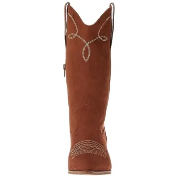 Stylish Cognac Western Boot for Women