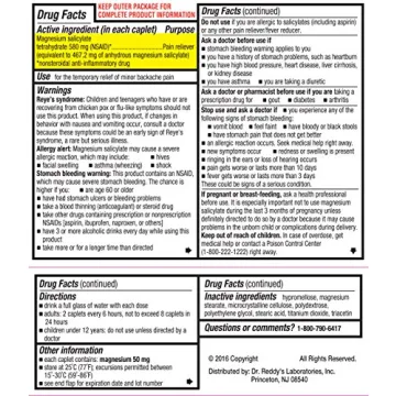 Doan's Extra Strength Caplets for Effective Back Pain Relief