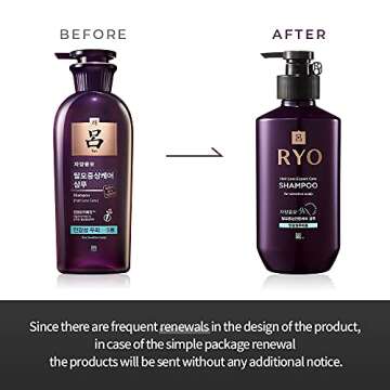 RYO Hair Strength Expert Care Shampoo for Sensitive Scalp, Hypoallergenic Cleansing, Soothing Care, ...