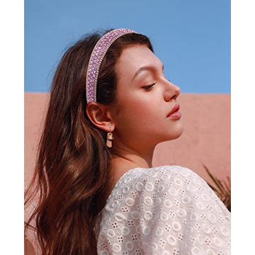 Wecoe Sparkly Rhinestone Headband - Perfect for All Occasions