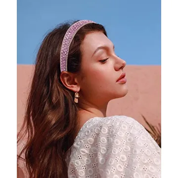 Wecoe Sparkly Rhinestone Headband - Perfect for All Occasions