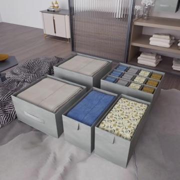 Bosuelife 6-Shelves Hanging Closet Organizer for Efficient Storage