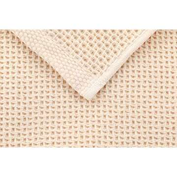 CC CAIHONG Luxury Waffle Weave Drying Premium Cotton Large Lightweight Knit Bath Towel Set - (4 Pack 27 inch x 55 inch) (Beige, Bath Towels - Set of 4)