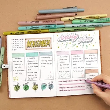 Vibrant WRITECH Retractable Highlighters for All Your Needs