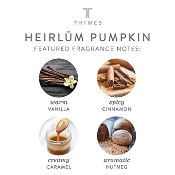 Thymes Heirloom Pumpkin Copper Candle 4 Oz