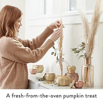 Thymes Heirloom Pumpkin Copper Candle 4 Oz
