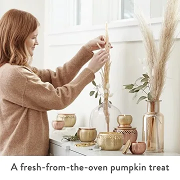 Thymes Heirloom Pumpkin Copper Candle 4 Oz