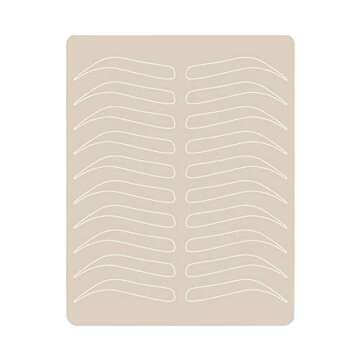 Microblading Inkless Practice Skin for Eyebrows (10PCS)