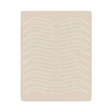 Microblading Inkless Practice Skin for Eyebrows (10PCS)