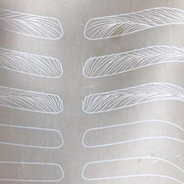 Microblading Inkless Practice Skin for Eyebrows (10PCS)