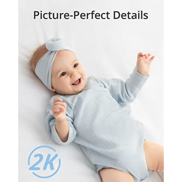 eufy Wi-Fi Baby Monitor 2K with Night Vision & Noise Detection