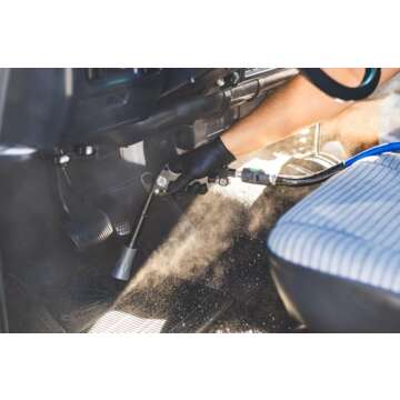 The Rag Company - The Ultra Air Blaster (Version 2) – Lift and Blast Dirt and Debris Away for Interior Detailing; Durable and Ergonomic Metal Design; Trigger Operated