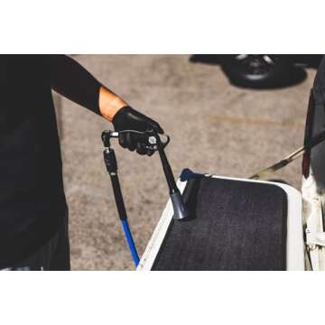 The Rag Company - The Ultra Air Blaster (Version 2) – Lift and Blast Dirt and Debris Away for Interior Detailing; Durable and Ergonomic Metal Design; Trigger Operated