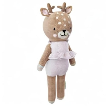 Cuddle + Kind Violet The Fawn - Heirloom Hand-Knit Doll