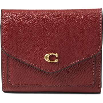 COACH Wyn Small Wallet - Cross Grain Leather Elegance
