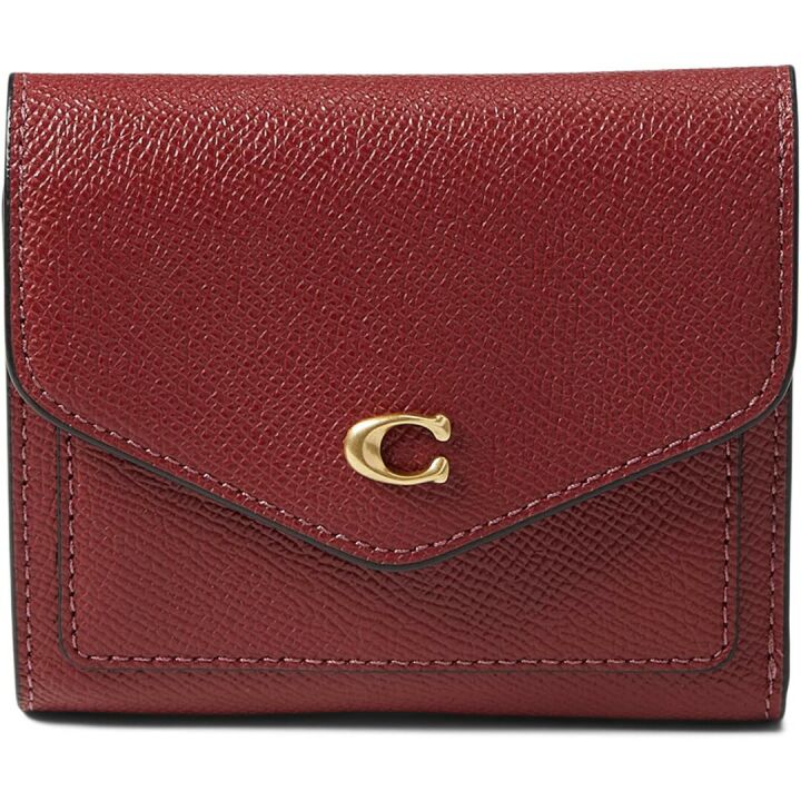 COACH Wyn Small Wallet - Cross Grain Leather Elegance