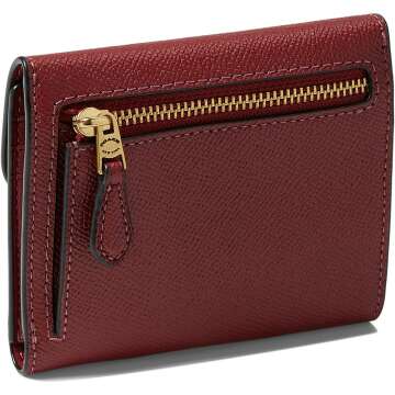 COACH Wyn Small Wallet - Cross Grain Leather Elegance