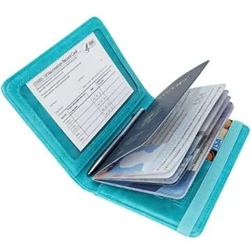 GDTK Passport Holder Cover Case RFID Blocking Wallet