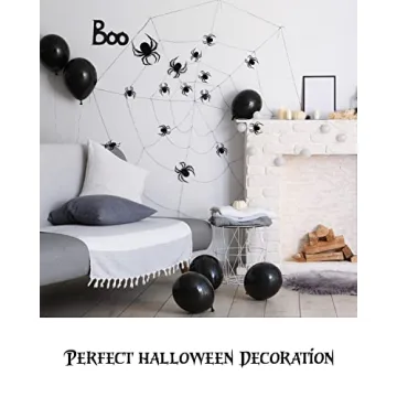 Coogam 60 PCS Halloween 3D Spider Decorations Now Available