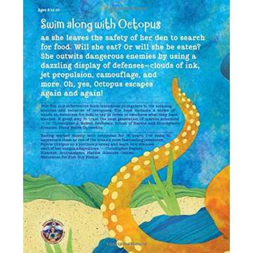 Octopus Escapes Again!: A Marine Biology Book for Kids Perfect for the Classroom (Includes Octopus F...