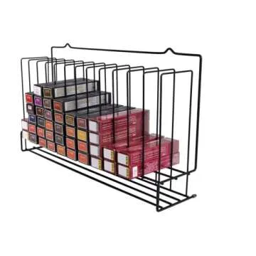 KELLER INTL Hair Color Metal Rack for Organizing Tubes