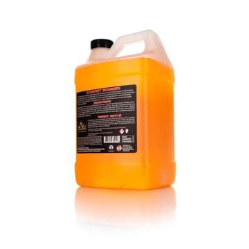 P & S PROFESSIONAL DETAIL PRODUCTS - Carpet Bomber Carpet and Upholstery Cleaner; Citrus-Based Cleaner Dissolves Grease and Lifts Dirt; Highly Dilutable; Great on Engines and Wheel Wells (1 Gallon)
