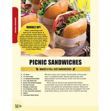 Tailgating Essentials Cookbook: 150 Winning Game-Day Recipes for Beverages, Snacks, Main Dishes, and More (Fox Chapel Publishing) Appetizers to Dessert - Burgers, Nachos, Sangria, Chicken, and More