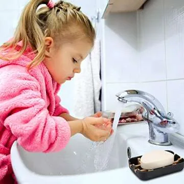 Fufengz Bamboo Wooden Soap Dishes - Functional & Stylish