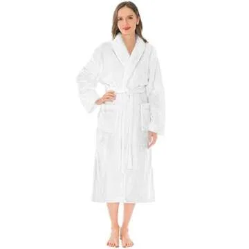 PAVILIA Women's Plush Sherpa Robe, Soft & Warm