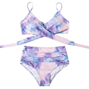 Stylish MOOSLOVER High Waisted Leopard Bikini for Women