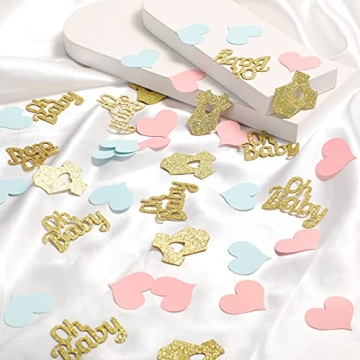 240 Pieces Gender Reveal Confetti for Every Celebration