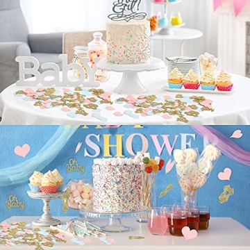 240 Pieces Gender Reveal Confetti for Every Celebration
