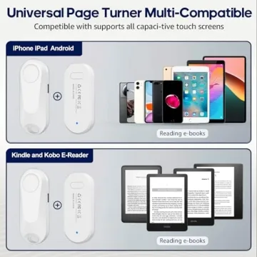 DATAFY Page Turner for Kindle and Tablets with Remote Control