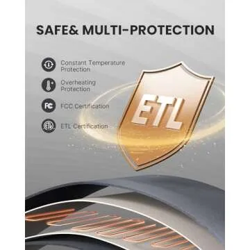 iDOO Heating Pad for Back Pain Relief - 24x33 Size