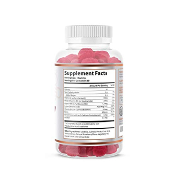 Delicious Vegan Vitamin B Complex Gummies for All Ages