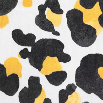 Welhome Cotton Beach Towel Set - Quick Dry Oversized Comfort