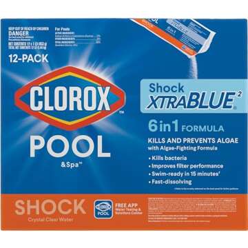 Clorox XtraBlue 3” Chlorinating Tablets & Shock Bundle