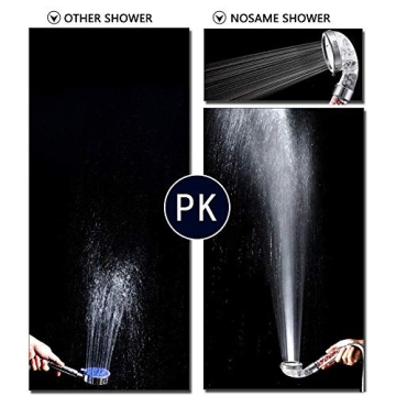 NOSAME High Pressure Filtration Shower Head with 3 Modes