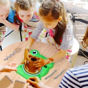Aujazyble Pottery Wheel Kit for Kids - Complete Set