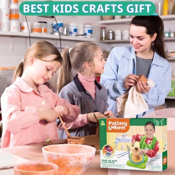 Aujazyble Pottery Wheel Kit for Kids - Complete Set